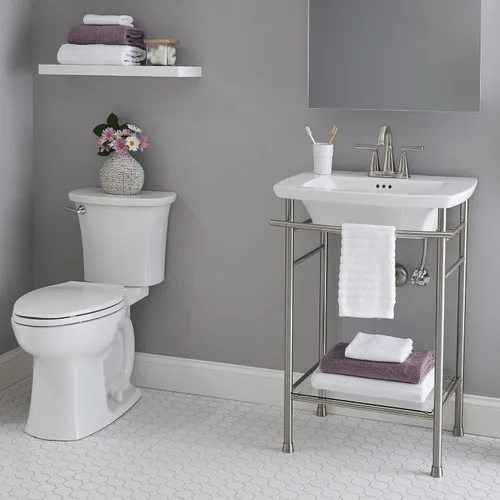 Miniatura 3 de American Standard 8719000.002 Edgemere - Patas de mesa para consola, cromadas
