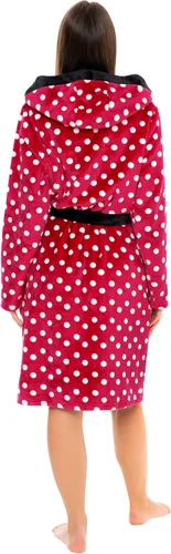 Miniatura 5 de Disney Bata de Minnie Mouse para mujer, Rojo