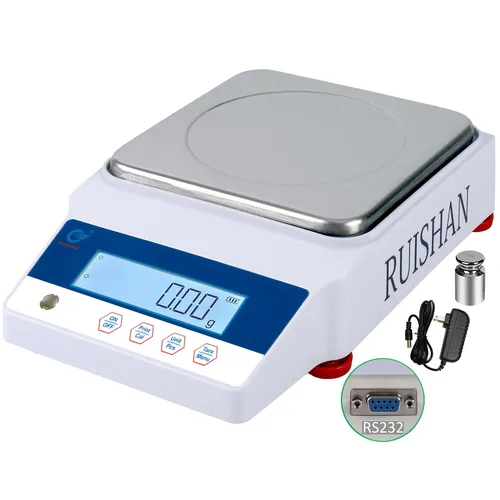 Miniatura 2 de 2000gx0.01g Báscula de Laboratorio Digital Electrónica Escala de Gramos Precisa Balanza Analítica de Laboratorio Escala de Contaje Industrial