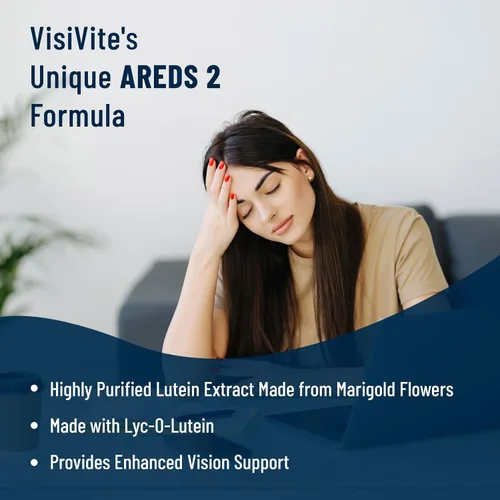 Miniatura 7 de VisiVite Super Lutein 444 - Vitaminas para los ojos únicas y claras – Vitaminas de luteína Max Vision para los ojos – Zeaxantina más luteína