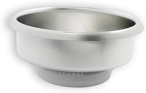 Miniatura 14 de Cesto de filtro de precisión IMS B62.51T para espresso simple compatible con máquinas de espresso Breville Sage de 54 mm Express, Bambino, Bambino