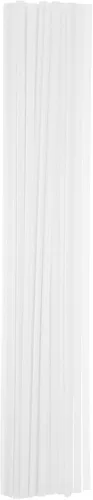 Miniatura 15 de MECCANIXITY Varillas de soldadura de plástico de 13.2 pulgadas, varillas redondas de doble hebra, varillas de soldadura ABS para soldador de Blanco