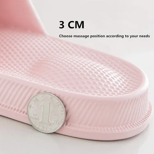 Miniatura 3 de Pantuflas de baño de espuma de masaje antideslizantes para hombre y mujer