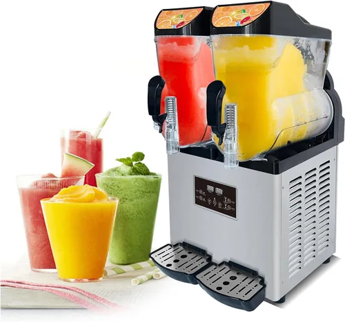 Kolice Máquina comercial de hielo Slush, máquina de bebida congelada Margarita, máquina de enfriamiento para hacer bebidas, fabricante de