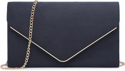 Miniatura 10 de Bolsos de mano Dasein para mujer, de ante sintética, para noche, formales para fiestas, bodas, cócteles, graduación