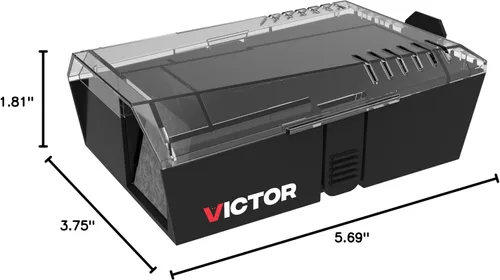 Miniatura 16 de Victor M335 - Trampa para ratones humanitaria Multi-Catch - Atrapa ratones humanamente, hasta 4 por configuración, trampa para ratones segura
