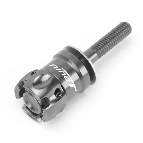 Miniatura 8 de Modeer Reemplazo de tornillo de montaje de tornillo de montaje de tornillo CNC para motocicleta CNC, sin herramientas, reemplazo de liberación Negro