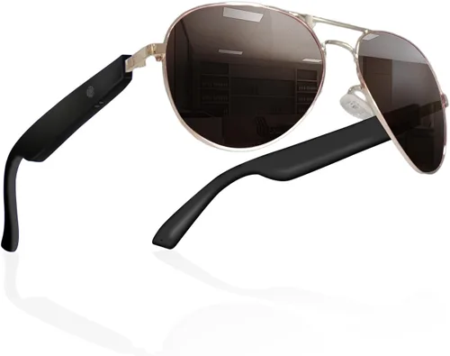Miniatura 9 de GenXenon - Lentes inteligentes Bluetooth, gafas de audio Bluetooth para mujeres y hombres, sonido de oído abierto con micrófono y altavoces, manos