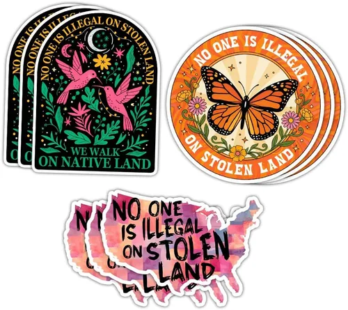 Miniatura 2 de (3 pulgadas - 3 piezas) Y'all Means All Sticker Decoración de regalo Gráfico Casco Parachoques - LGBT Transgénero Igualdad Pegatina Derechos LGBT