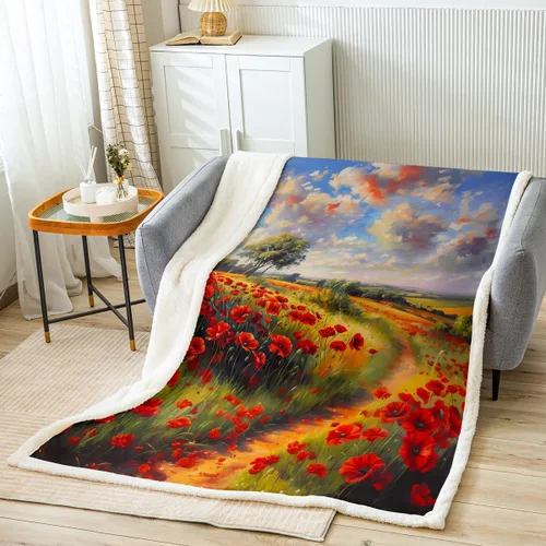 Miniatura 19 de Manta con corona de princesa a la moda para sofá, estampado de corazones rosas y puntos para niños, mujeres y niñas, decoración de habitación, manta