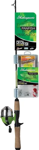 Miniatura 7 de Shakespeare Catch More Fish Combo de carrete y caña de pesca con kit Verde - Claro