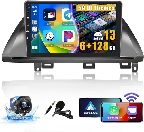 Miniatura 10 de [4Core 64G] Android 15 Estéreo de coche para Honda Odyssey 2005-2010, Hikity Pantalla táctil de 10.1 pulgadas, unidad principal de radio de coche