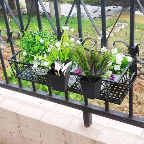 Miniatura 5 de 8 portavasos colgantes, accesorios de carrito rodante, accesorios de carrito utilitario para suministros de manualidades, cubos organizadores