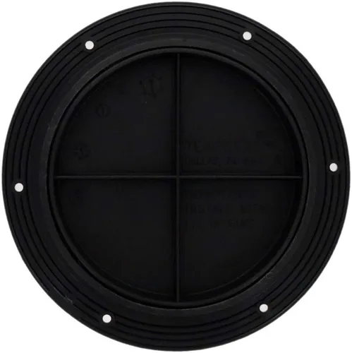 Miniatura 2 de TCH Hardware - Escotilla de inspección de placa de cubierta redonda de 4 pulgadas, 6 pulgadas, 8 pulgadas, color negro, blanco, gris, negro, blanco