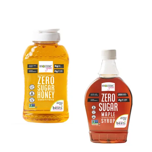 Miniatura 13 de Wholesome Yum Jalapeño Sustituto de Miel Sin Azúcar Cero (Keto) - Alternativa Natural de Miel Sin Azúcar con Fruta del Monje y Alulosa - 0