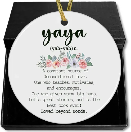 Miniatura 11 de Gigi Definition - Adornos de cerámica de Navidad para el Día de la Madre, regalos para mujeres Gigi, abuela de nietos, nieto, nieta, adornos