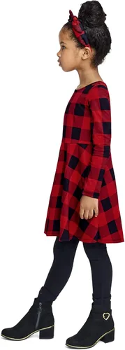 Miniatura 8 de The Children's Place Vestido diario estampado de manga larga para niñas de talla única y niños pequeños