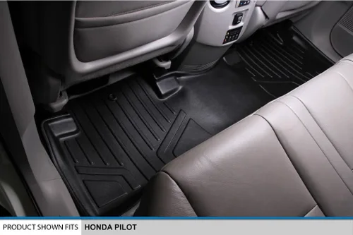 Miniatura 4 de MAXLINER Alfombrillas de Piso Juego de Revestimiento de 3 Filas para Honda Pilot 2009-2015