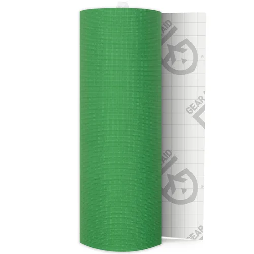 Miniatura 21 de GEAR AID - Cinta adhesiva resistente para reparación de tela y vinilo Tenacious, 3 x 20 pulgadas, color verde OD, reparación rápida de agujeros