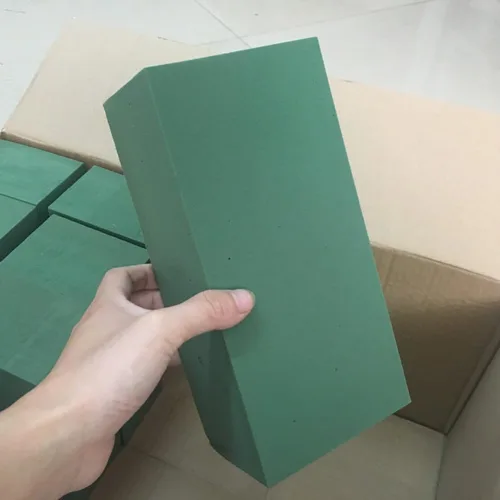 Miniatura 5 de 6 paquetes de bloques de espuma floral para arreglos de flores frescas y artificiales, bloque de espuma de poliestireno verde para pasillo de boda