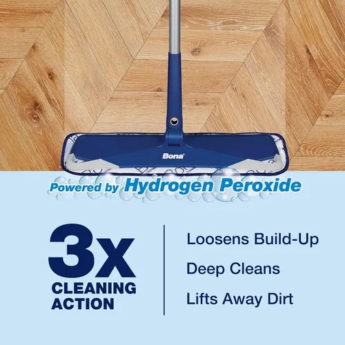 Miniatura 2 de Bona PowerPlus Limpiador Profundo en Spray para Pisos de Madera Dura - 32 fl oz - Recargable - Fórmula Oxigenada y Solución de Limpieza de Pisos Sin