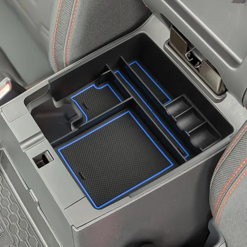 Miniatura 12 de SHAOHAO 2 piezas para 2025 2026 Nissan Frontier Organizador de consola central para 2022 2023 2024 2025 2026 Nissan Frontier Accesorios