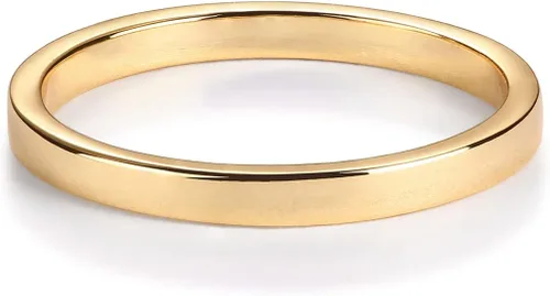 Miniatura 3 de PAVOI 14K Gold Plated Twist Stacking Ring Bands for Women