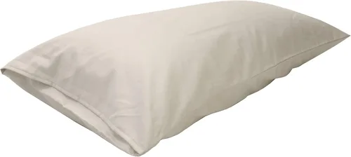 Miniatura 10 de Bean Products Almohada estándar con funda de almohada, almohada de cuello suave relleno de kapok orgánico con funda de algodón orgánico, funda