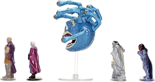 Miniatura 3 de Jada Dungeons & Dragons - Figuras coleccionables de metal fundido a presión de 1.65 pulgadas, paquete de 5, Wave 1, juguetes para niños y adultos