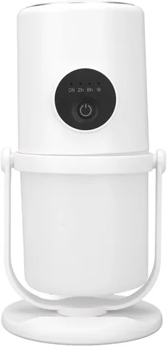 Miniatura 10 de Mini humidificador portátil, humidificadores de niebla fría de 10.1 fl oz con soporte, humidificador de escritorio USB silencioso con 2 modos