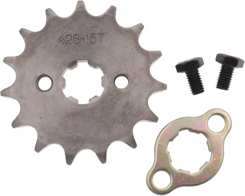 Miniatura 10 de 428 Piñón delantero Enigine con clip para motocicleta Dirt Bike (16.850-0.669 in, 10T)