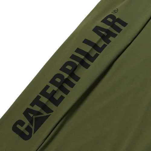 Miniatura 47 de Caterpillar Camisas largas con capucha para hombre con protección UPF 50, control de humedad y logotipo de gato en la manga