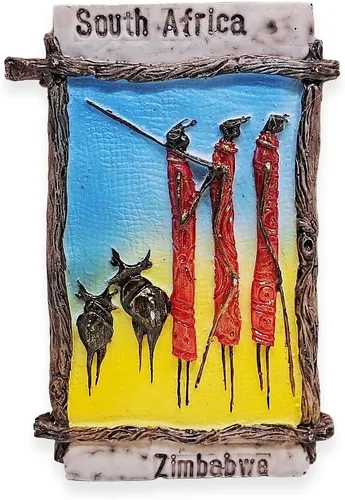 Miniatura 24 de WitnyStore Pequeñas ovejas y cordero Nueva Zelanda Australia Oceanía Atracciones turísticas Resina Refrigerador Imán Viajero Recuerdo Regalo Memento