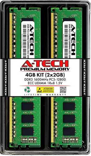 Miniatura 11 de A-Tech Reemplazo de 1 GB RAM para Synology DDR2-800-1GB DDR2 800 MHz PC2-6400 SODIMM Memoria no ECC sin búfer compatible con RS2211RP+, RS2211+