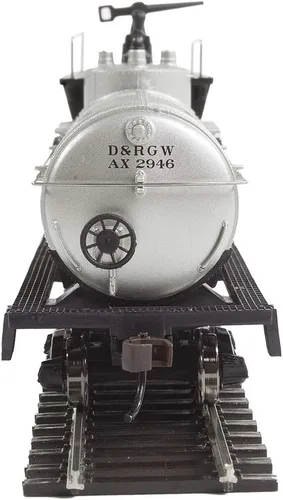 Miniatura 3 de Walthers Trainline HO Scale Model - Coche de extinción de incendios listo para funcionar Denver y Rio Grande Western #Ax 2946 (plata, negro)