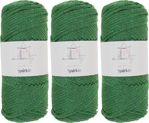 Miniatura 23 de Makromecity, Cordón de macramé de poliéster de 2 mm x 38 m (125 yardas) 2 mm de polipropileno, cordón de macramé para crochet, bolsas de macramé