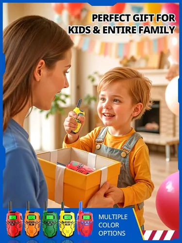 Miniatura 7 de Inspireyes Walkie Talkies para niños, radio bidireccional de largo alcance, juguetes de senderismo al aire libre para niños de 3 a 12 años, regalo