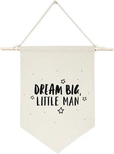 Miniatura 18 de The Cotton & Canvas Co. Cartel de lienzo colgante de pared con alfabeto para bebé, niña, bebé, guardería, habitación de adolescentes y niños