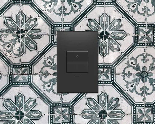Miniatura 5 de Legrand adorne 15A - Interruptor de paleta de 1 o 3 vías con placa de pared a juego (acabado grafito), ASPD1532G4