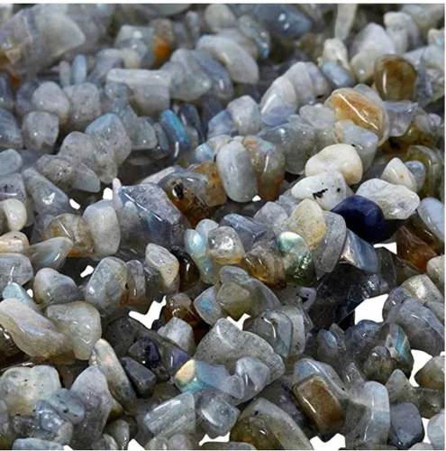 Miniatura 24 de Adabele Cuentas sueltas de gemas de cristal natural Chrysocolla de 15 pulgadas, con agujero perforado, de forma libre, espaciadores de piedra