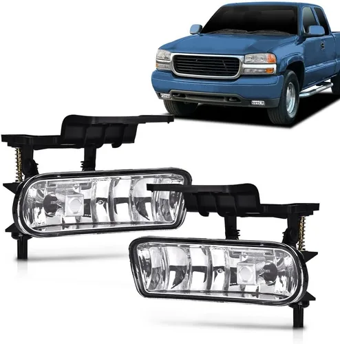 Miniatura 6 de G-PLUS Lámpara antiniebla izquierda derecha compatible con Chevy Silverado 1999-2002 1500/2500/2001 2002 Chevy Silverado 3500/2000-2006 Tahoe