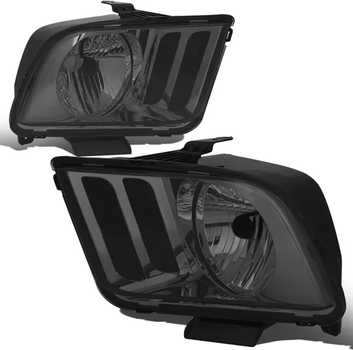 Miniatura 9 de DNA MOTORING HL-OH-FM05-BK-CL1-CFS-H13 - Faros delanteros con carcasa negra de repuesto compatibles con Ford Mustang 05-09, par de bombillas LED