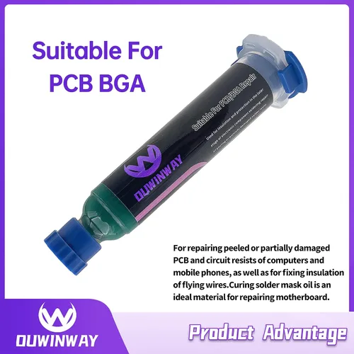 Miniatura 4 de Paquete de 2 Tinta de Máscara de Soldadura UV, Tinta de Máscara de Soldadura de Curado UV, Tinta de Máscara de Soldadura UV, Tinta de Máscara