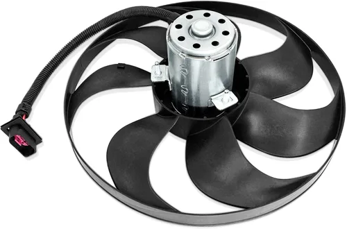 PartsFlow Ventilador de enfriamiento del radiador izquierdo para Audi TT/TT Quattro 2000-2006 para Volkswagen Golf 1999-2006 para Volkswagen Jetta