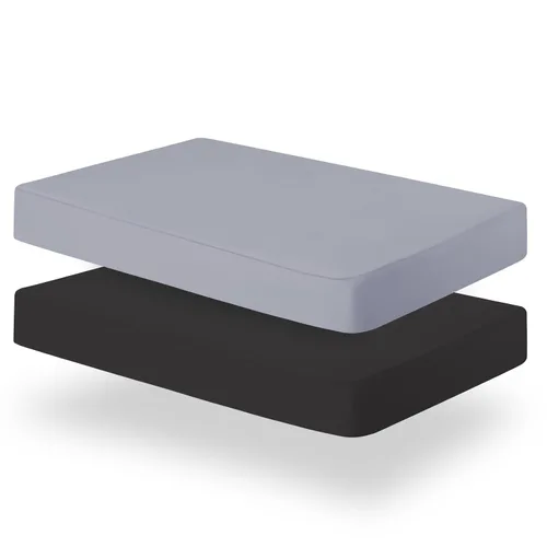Miniatura 13 de Biloban Pack and Play - Juego de sábanas ajustadas, paquete de 2 unidades y sábanas de juego para colchón Graco Pack n Play, sábanas neutras