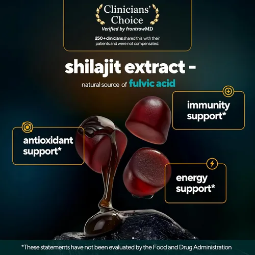 Miniatura 8 de VitaUp Gomitas Shilajit del Himalaya para hombres y mujeres – Gomitas Shilajit sin azúcar con ácido fúlvico – Energía pura, inmune y apoyo al