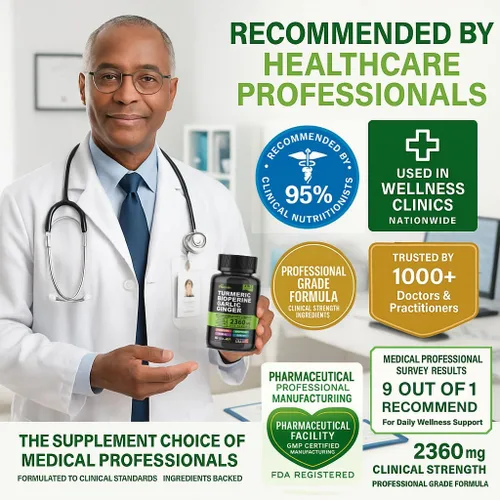 Miniatura 4 de Suplemento de curcumina de cúrcuma con BioPerine y ajo – Cápsulas de raíz de jengibre de cúrcuma de alta potencia de 2360 mg para apoyo articular