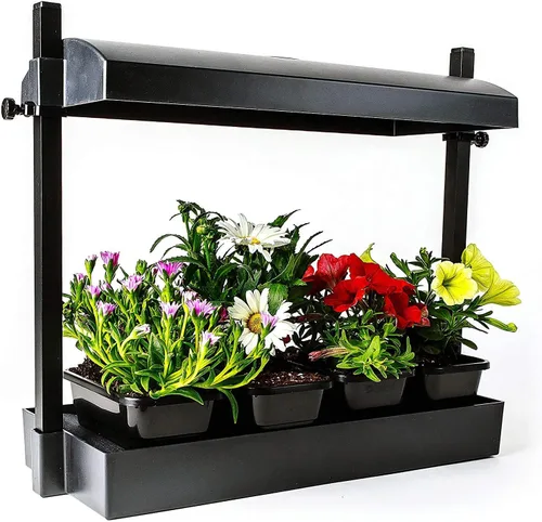 Miniatura 2 de SunBlaster T5HO - Micro Growlight Garden para interiores, kit de cultivo en casa, color blanco