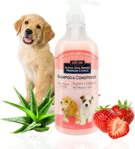 Miniatura 11 de Bright White - Champú y acondicionador natural para perros con aloe vera, juego de champú y acondicionador para perros con pH equilibrado, sin