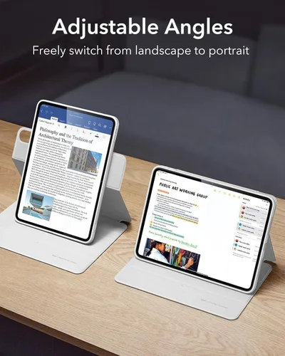 Miniatura 5 de ESR Funda para iPad Air de 11 pulgadas M3/M2 (2025/2024), Funda para iPad Air de 5ª/4ª generación (2022/2020) de 10.9 pulgadas con soporte